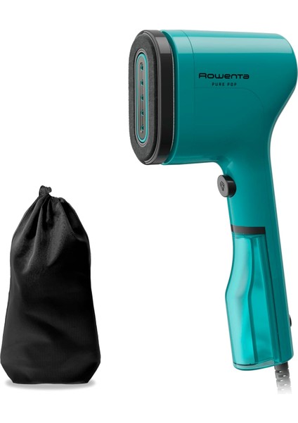 DR2024 Pure Pop, Taşınabilir Dikey Buharlı Ütü, Giysilerinizi Ütülemek ve Sterilize Etmek Için Kullanışlı, Çift Taraflı Sistemli, Hızlı Isıtma, Güç 1300W, Yeşil Renk 1