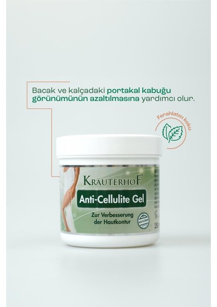 Anti Selülit Jel 250 ml + At Kestanesi Masaj Jeli 250 ml