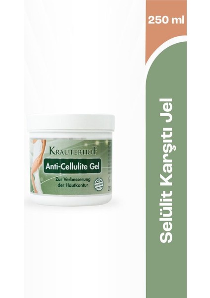 Anti Selülit Jel 250 ml + Kırmızı Asma Yaprağı Kremi 250 ml