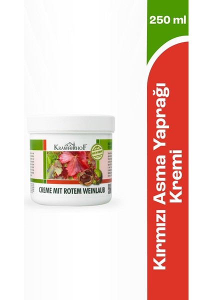 Anti Selülit Jel 250 ml + Kırmızı Asma Yaprağı Kremi 250 ml