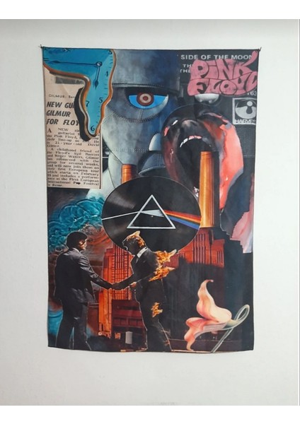 Pink Floyd Aesthetic Tasarım Duvar Halısı