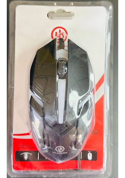 Yk Desıgn Kablolu Işıklı Yüksek Kalite Gamer Mouse
