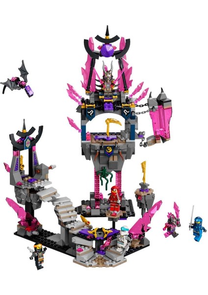 NINJAGO® Kristal Kral Tapınağı 71771 - 8 Yaş ve Üzeri Çocuklar için NINJAGO Tapınağı Oyuncak Yapım Seti (703 Parça)