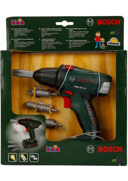 Sesli Işıklı Bosch Tamir Set