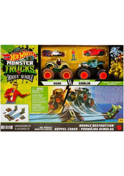 Hot Wheels Monster Trucks Roarin' Rumble Palet Seti HCJ77