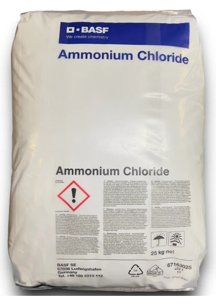 Toz Nişadır (Ammonıum Chlorıde) Birinci Sınıf En Yüksek Kalite 500 Gr