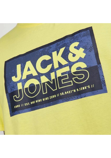 12253442 Jcologan Tee Ss Crew Neck SS24 Ln Sarı fiyatları