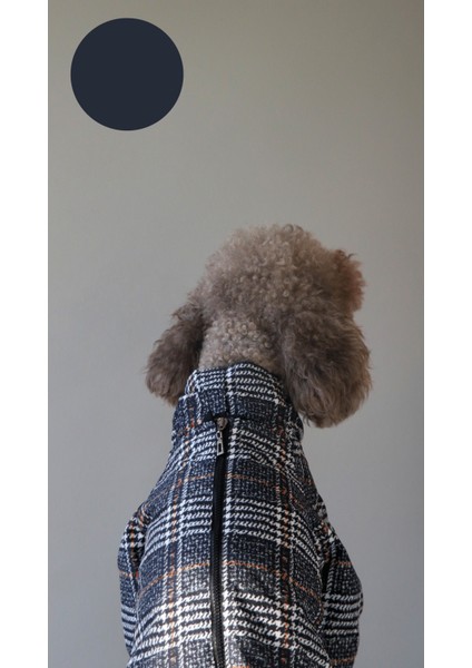 Shadogmode Plaid Köpek Yağmurluk