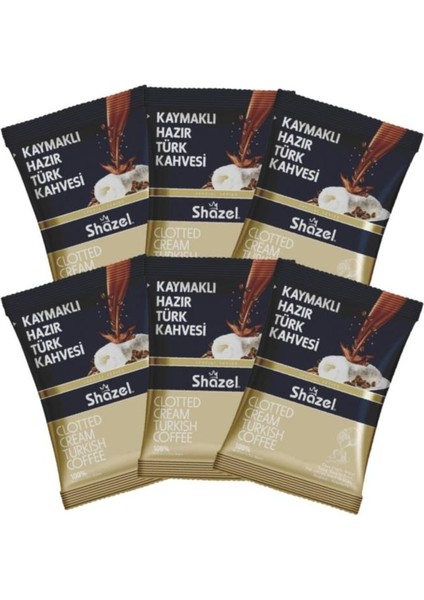 Kaymaklı Hazır Türk Kahvesi 100gr X 6 Adet