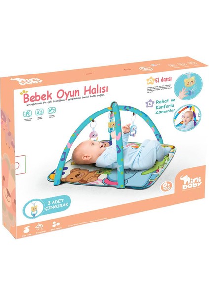 Oyun Halısı Mavi