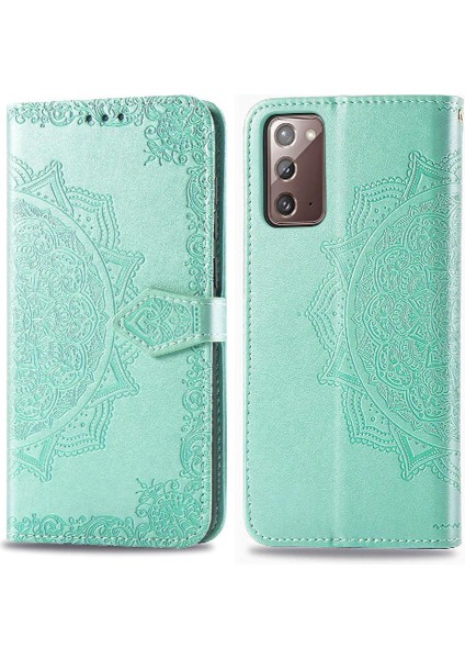 Samsung Not 20 Için Kılıf Basit Iş Kapak Kapak Darbeye Zarif (Yurt Dışından)