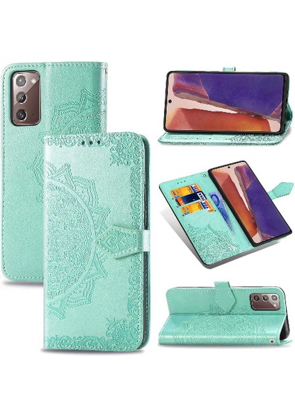 Samsung Not 20 Için Kılıf Basit Iş Kapak Kapak Darbeye Zarif (Yurt Dışından) modelleri