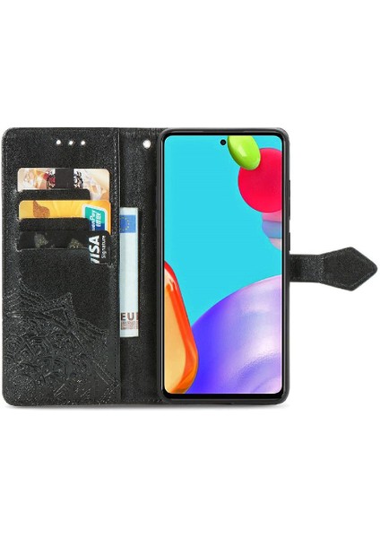 Samsung A72 5g Basit Iş Darbeye Zarif Desen Flip Case (Yurt Dışından) fırsatları