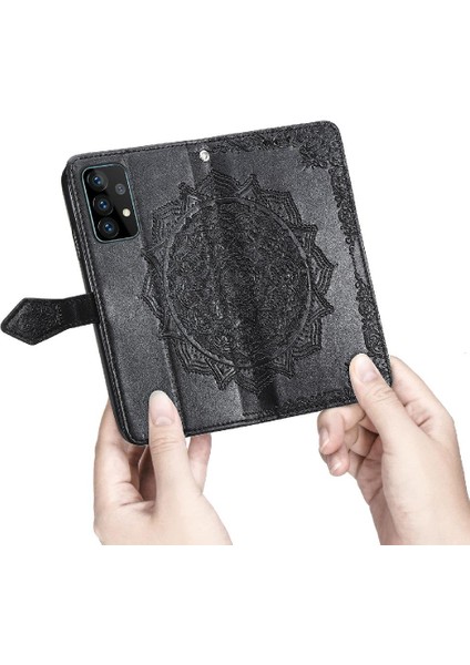 Samsung A72 5g Basit Iş Darbeye Zarif Desen Flip Case (Yurt Dışından) indirimleri