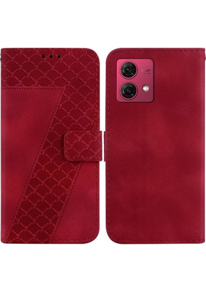 Motorola Moto G84 5g Pu Deri Kart Yuvası Fonksiyonu Cüzdan Desen (Yurt Dışından)