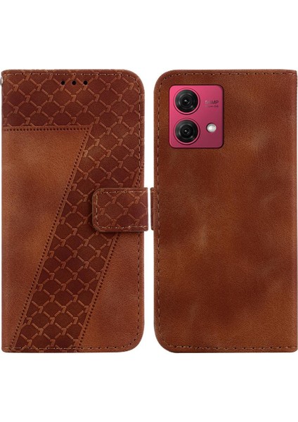 Motorola Moto G84 5g Pu Deri Kart Yuvası Fonksiyonu Cüzdan Desen (Yurt Dışından)