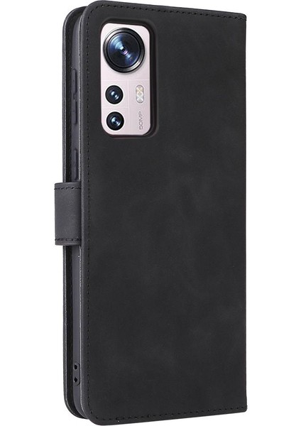 Kart Tutucu Kickstand Koruyucu Kapak Kartı ile Xiaomi 12 Lite Için Kılıf (Yurt Dışından)