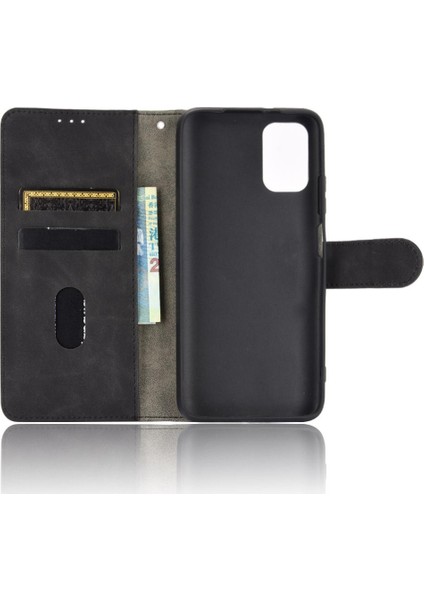 Kart Tutucu Kickstand Deri Folio Flip ile Xiaomi Poco M3 Için Kılıf (Yurt Dışından) fırsatları
