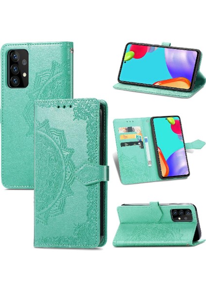 Samsung Case 5g Flip Kapak Için Kılıf Darbeye Deri Kılıf Basit Desen (Yurt Dışından)