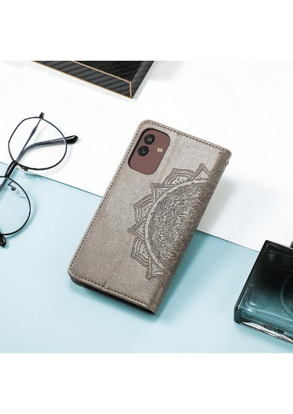 Samsung M13 5g Darbeye Deri Kılıf Için Basit Iş Çevirme (Yurt Dışından)