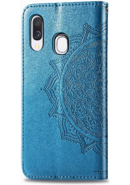 Samsung A40 Flip Kapak Zarif Desen Basit Iş Deri (Yurt Dışından) fırsatları
