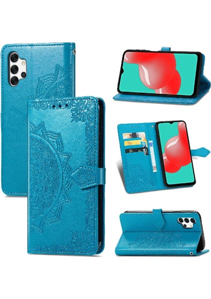 Samsung A32 5g Darbeye Dayanıklı Zarif Desen Deri Kılıf Basit (Yurt Dışından) modelleri
