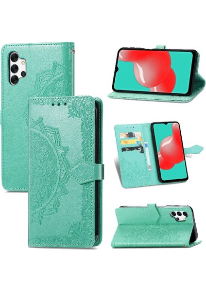 Samsung A32 5g Darbeye Dayanıklı Zarif Desen Deri Kılıf Basit (Yurt Dışından) modelleri