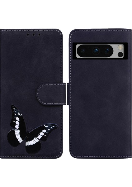 Google Piksel 8 Pro Kart Yuvaları Için Kılıf Flip Folio Kapak Cüzdan Renk (Yurt Dışından)