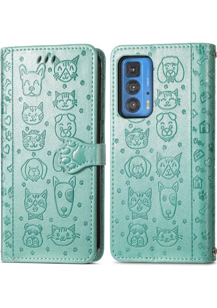 Moto Kenar 20 Pro Için Kılıf Kısa Kayış Karikatür Hayvanlar Darbeye Deri (Yurt Dışından) fiyatları