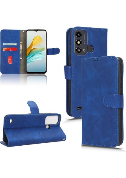 Zte A53 5g Koruyucu Kapak Deri Kart ile Folio Flip Case (Yurt Dışından)