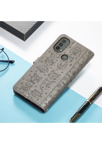 Moto E40 Darbeye Kapak Kapak Karikatür Hayvanlar Için Kılıf Kısa Kayış Vaka (Yurt Dışından) indirimleri