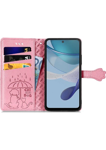 Moto G53 5g Karikatür Hayvanlar Için Kılıf Kısa Kayış Kapak Kapak Darbeye (Yurt Dışından) fırsatları