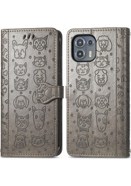 Moto Kenar 20 Lite Kılıf Için Kılıf Kısa Kayış Kapak Kapak Karikatür (Yurt Dışından)