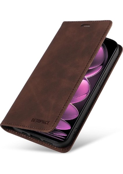 Xiaomi Redmi Için Not 12 Pro Manyetik Koruyucu Folio Cüzdan Pu (Yurt Dışından) modelleri