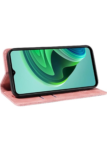 Xiaomi Redmi Not 10 Için Kılıf 5g Koruyucu Folio Cüzdan Manyetik Pu (Yurt Dışından)