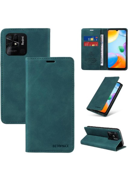 Xiaomi Redmi 10C Pu Deri Koruyucu Folio Cüzdan Manyetik (Yurt Dışından) fiyatları