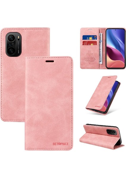 Xiaomi Poco F3 Manyetik Folio Cüzdan Koruyucu Pu Deri Kılıf (Yurt Dışından) fiyatları