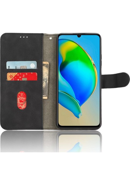 Zte V41 Akıllı Deri Folio Flip Case Kart Ekleme Tam (Yurt Dışından)