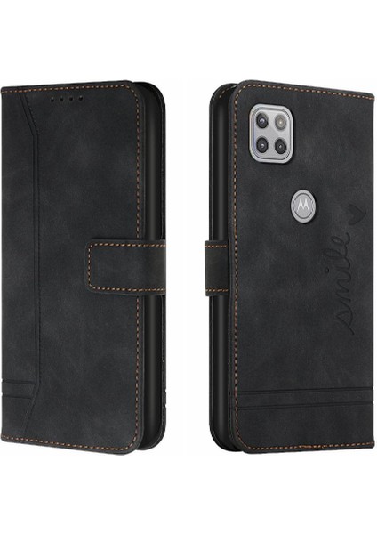 Motorola Moto G 5g Için Telefon Kılıfı Pu Deri Flip Folio Cüzdan Manyetik (Yurt Dışından) indirimleri