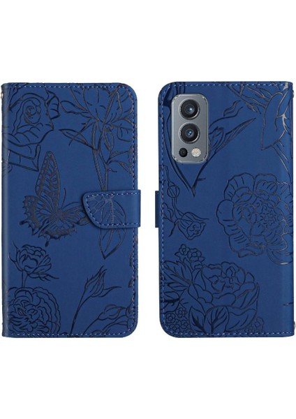 Bilek Kayışı ile Oneplus Nord 2 Için Kılıf Anti-Damla Koruma Darbeye (Yurt Dışından)