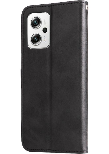 Xiaomi Poco F4 Gt Fermuar Koruyucu Kapak Deri Kart Yuvası (Yurt Dışından)