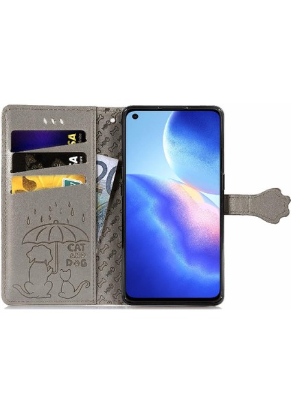 Oppo Oppo 5 Için Kılıf Deri Kılıf Kısa Kayış Kapak Çevirin Karikatür Hayvanlar (Yurt Dışından) fiyatları