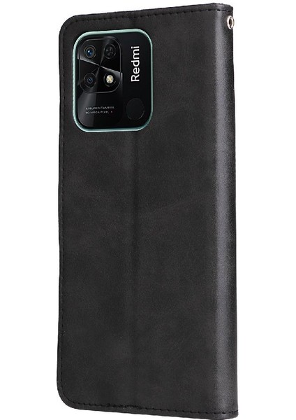 Xiaomi Redmi 10C Fermuar Kart Yuvası Sahipleri Için Kılıf Deri Koruyucu (Yurt Dışından) modelleri