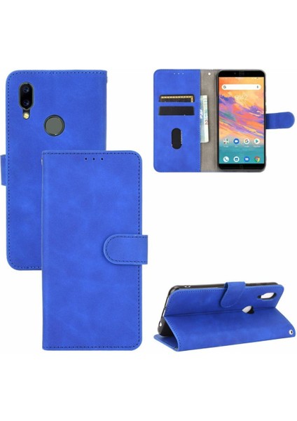 Umidigi A3S Kart Ekleme Tam Koruma Deri Folio Flip Için Kılıf (Yurt Dışından)