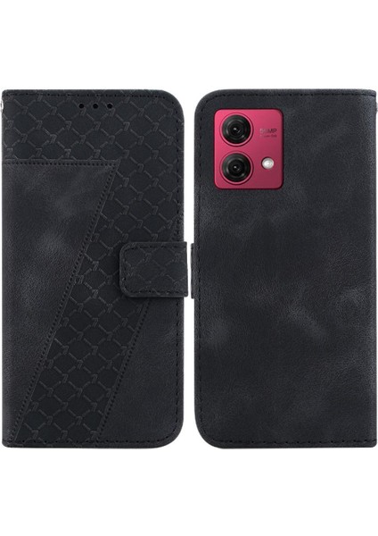 Motorola Moto G84 5g Pu Deri Kart Yuvası Fonksiyonu Cüzdan Desen (Yurt Dışından)