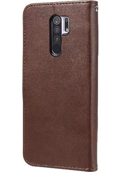 Xiaomi Redmi 9 Için Kılıf Koruyucu Kapak Fermuar Deri Kart Yuvası Tutucular (Yurt Dışından) fırsatları