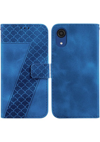 Samsung Galaxy A03 Çekirdek Pu Deri Kart Yuvası Fonksiyonu Için Telefon Kılıfı Çevirin (Yurt Dışından)