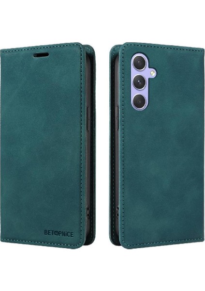 Samsung Galaxy A54 5g Koruyucu Pu Deri Folio Cüzdan Manyetik (Yurt Dışından)
