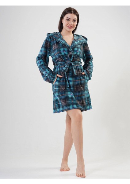 VİENETTA 201047-0838 BAYAN KISA KAPÜŞONLU SILVER PINE POLAR SABAHLIK fiyatları