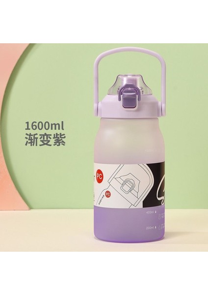 Yeni Büyük Kapasiteli Spor Su Şişesi Plastik Bardak Çocuk Su Bardağı Saman Bardak (Yurt Dışından) fiyatları